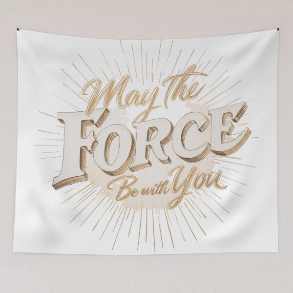 Item preview, May the Force Be With You | Bold Spiritual Energy Design designed and sold by WovennDesigns.