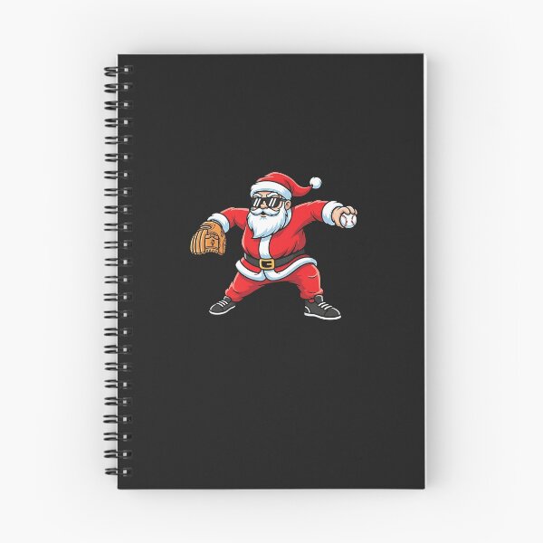 Item preview, Santa Playing Baseball as Pitcher Boys Kids Teens Christmas designed and sold by diyoor.