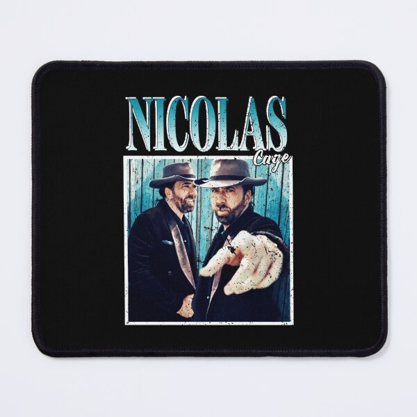 Item preview, Nicolas Cage Western Cowboy Duo Vintage Poster Aesthetic designed and sold by Boondocks254.
