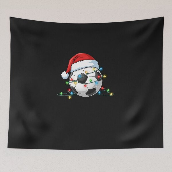 Artikelvorschau, Santa Soccer Ball Sports Design - Weihnachtsfußballspieler entworfen und verkauft von diyoor.
