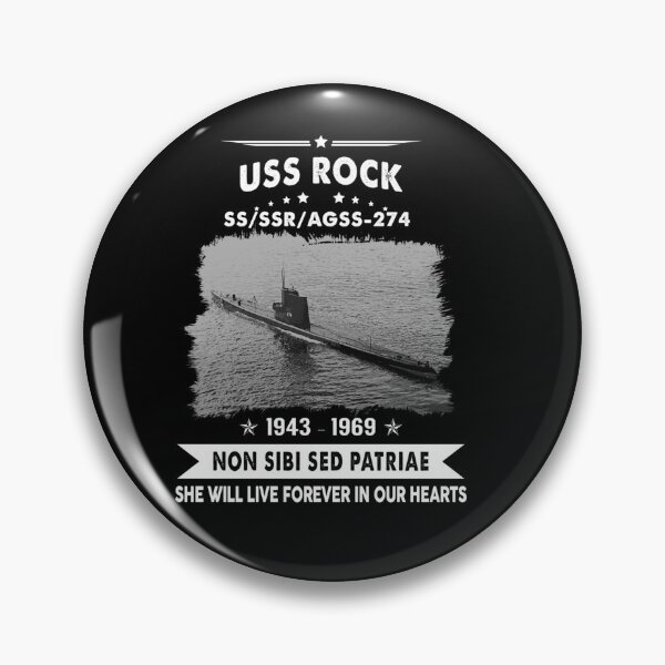 Item preview, USS Rock SS AGSS 27, Navy Veteran Mens Gift Idea Husband, Dad, Grandpa designed and sold by Timeless Bond Designs.