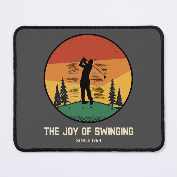 Item preview, The Joy of Swinging – Funny Golf Pun designed and sold by downUnderInk.