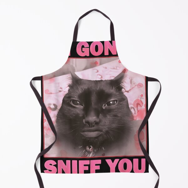 Item preview, I'M Gonna Sniff You Funny Brainrot Cats Meme designed and sold by AntulioPerez88.