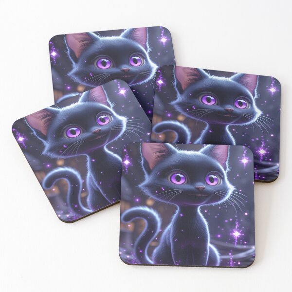 Item preview, Luminous cat pattern designed and sold by saly55887.