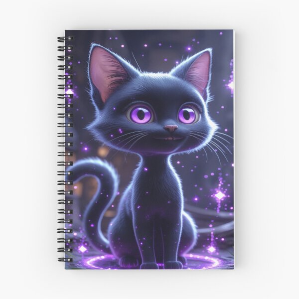 Item preview, Luminous cat pattern designed and sold by saly55887.