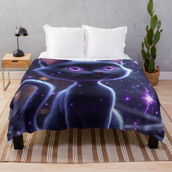 Item preview, Luminous cat pattern designed and sold by saly55887.