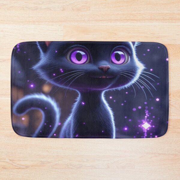 Item preview, Luminous cat pattern designed and sold by saly55887.