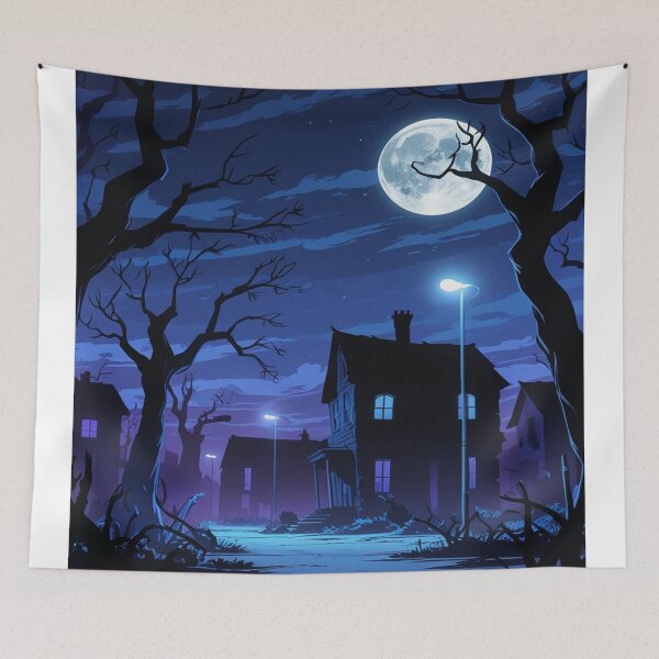 Item preview, Surreal Night Pattern designed and sold by saly55887.