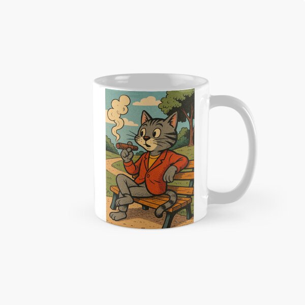 Item preview, The smoking cat designed and sold by chasemarsh.