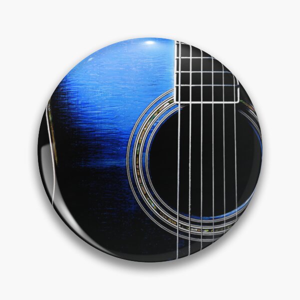 Item preview,  Blue Acoustic Guitar Hi-Lite designed and sold by Dominiqohan.