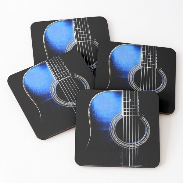 Item preview,  Blue Acoustic Guitar Hi-Lite designed and sold by Dominiqohan.