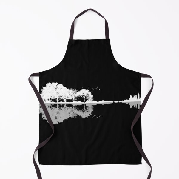 Item preview, Acoustic Guitar Forest Nature Reflection Mirror designed and sold by Dominiqohan.