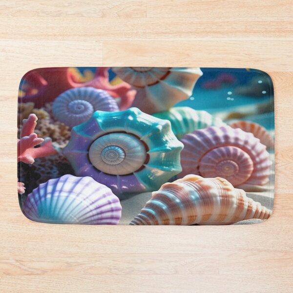Item preview, Shell pattern on the sea floor designed and sold by saly55887.