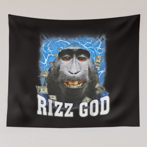 Artikelvorschau, Rizz God - Funny Rizz Rizzler Trending Meme Funny Rizz entworfen und verkauft von ChiekoBlaze.
