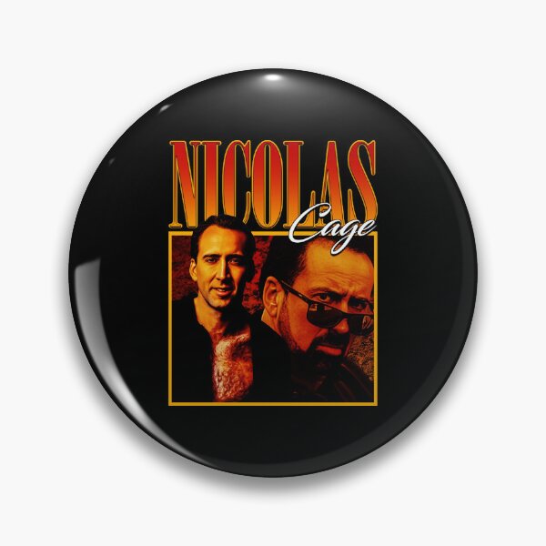 Item preview, Nicolas Cage Retro Movie Tribute Dual Portrait designed and sold by Boondocks254.