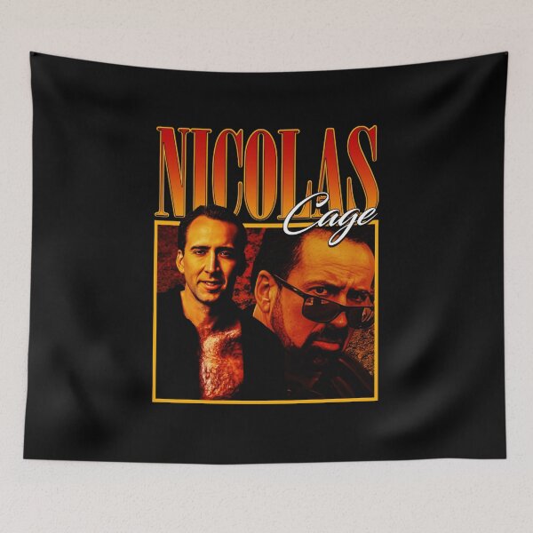Item preview, Nicolas Cage Retro Movie Tribute Dual Portrait designed and sold by Boondocks254.