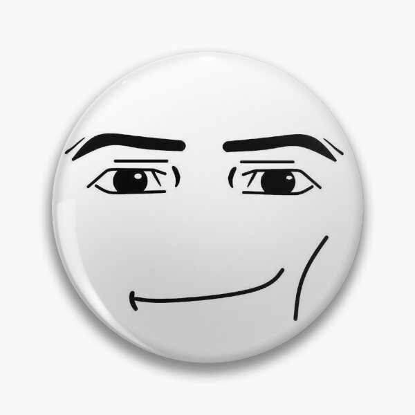 Item preview, Roblox guy face designed and sold by luvhkarma.