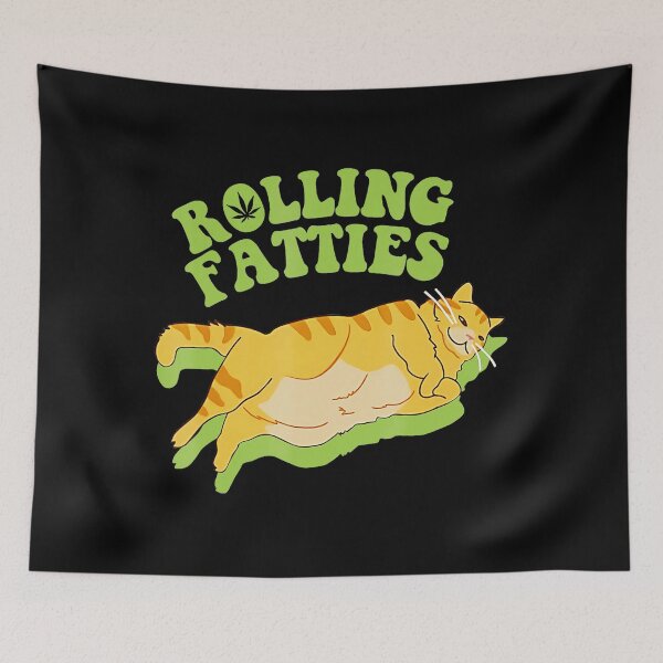 Item preview, Rolling Fatties Cat – Chill Tab designed and sold by hieuha091XRg.