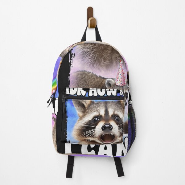 Item preview, Idk How Much Longer I Can Slay Raccoon designed and sold by JamesChamlee88.