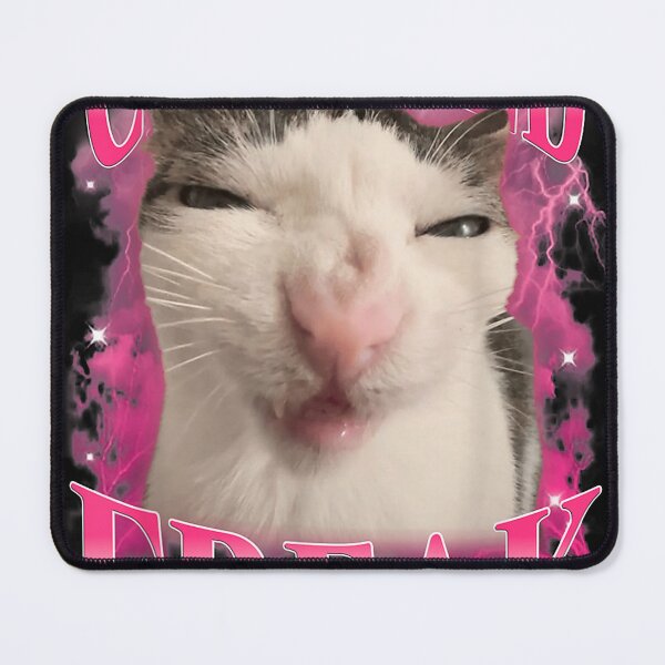 Item preview, Certified Freak Eat Cement Cursed Cat Funny Cat Meme Humor designed and sold by JamesChamlee88.