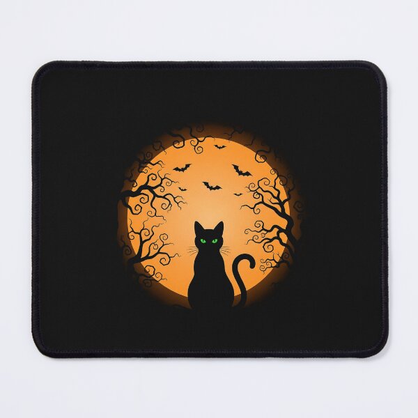 Item preview, Vintage Scary Christmas Cat Costume Retro Cat Moon Black Cat designed and sold by cawtoon.