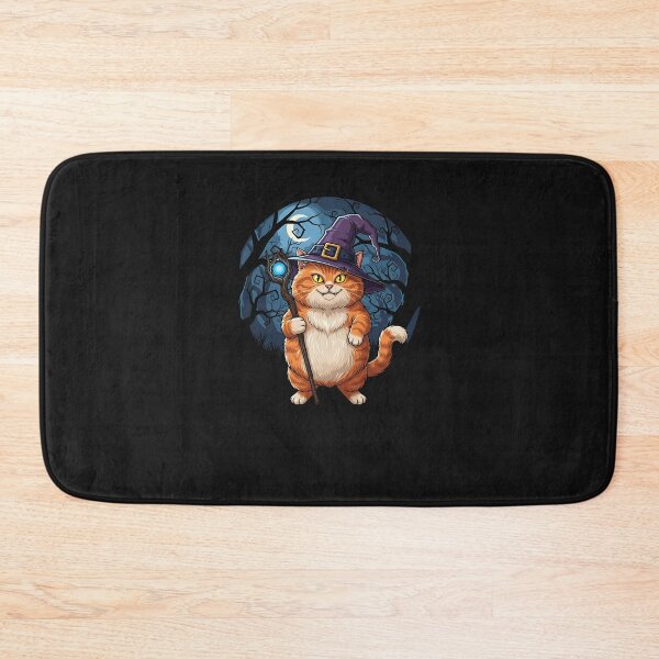 Item preview, Wizard Cat Weird Funny Halloween Cat Meme designed and sold by cawtoon.