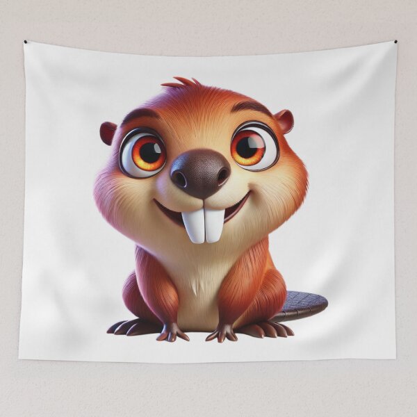 Item preview, Adorable Giant Beaver  designed and sold by Sillytoe.
