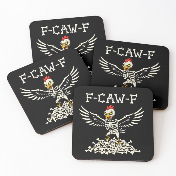 Item preview, F-Caw-F Funny chicken halloween 2025 designed and sold by VividDripCo.