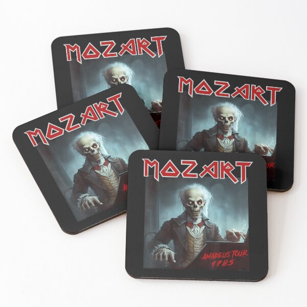 Item preview, Mozart Funny Heavy-Metal Sarcastic Music designed and sold by IrineoCruz88.