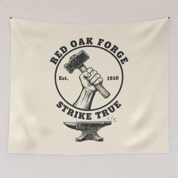 Item preview, Red Oak Forge Strike True designed and sold by EdvvinStudios.
