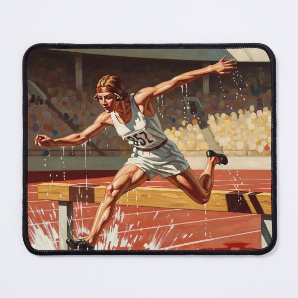 Item preview, The Steeplechase - Original Art Deco Artwork designed and sold by elektronen.