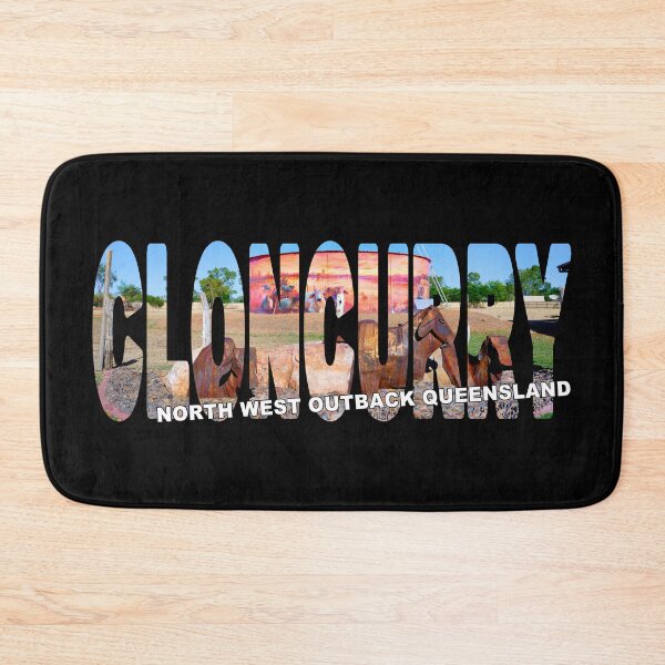 Item preview, CLONCURRY North West Outback Queensland - Painted Tank designed and sold by Adam Gormley.