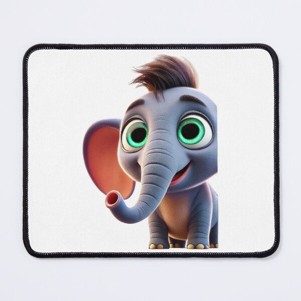 Item preview, Adorable Sumatran Elephant designed and sold by Sillytoe.