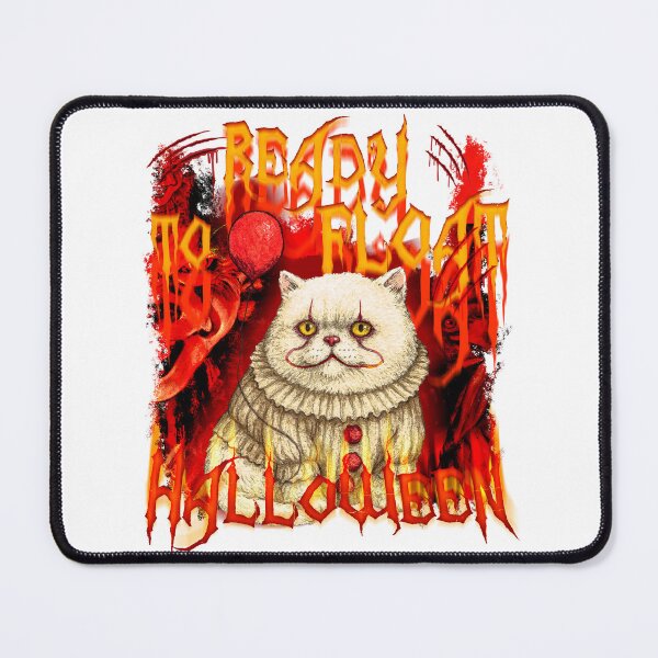 Item preview, Horror Clown Cat Red Balloon designed and sold by AShanDome.