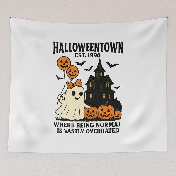 Item preview, Halloween Town - Where Being Normal Is Vastly Overrated!  designed and sold by Snowmiser254.