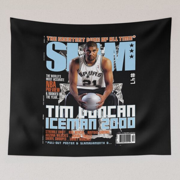 Item preview, Tim Duncan vintage SLAM designed and sold by KyraBarrows.