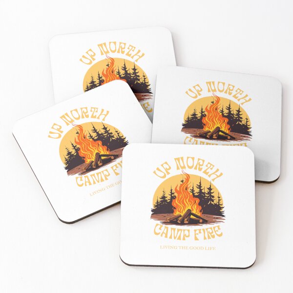 Item preview, Up north camp fire living the good life designed and sold by North71Gear.