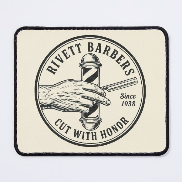 Item preview, Rivett Barbers Cut With Honor designed and sold by EdvvinStudios.