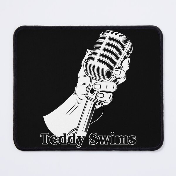 Item preview,  Teddy Swims Hand Holding Microphone Vintage Art designed and sold by MICHAETH.