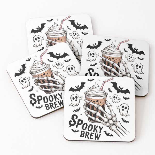Item preview, Skeleton hand with terrifying Halloween milkshake designed and sold by Astralia.