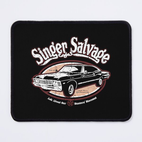 Item preview, Supernatural Impala Singer Salvage Spn designed and sold by MICHAETH.