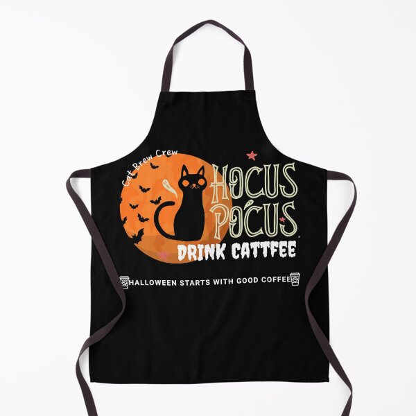 Item preview, ?? “Hocus Pocus – Drink Cattfee” | Spooky Black Cat Coffee Halloween Tee ?☕ designed and sold by PupmeowTs.