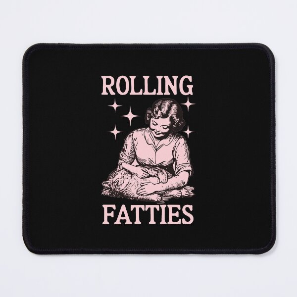 Item preview, Rolling Fatties Vintage Lady Irony Humor designed and sold by hieuha091XRg.
