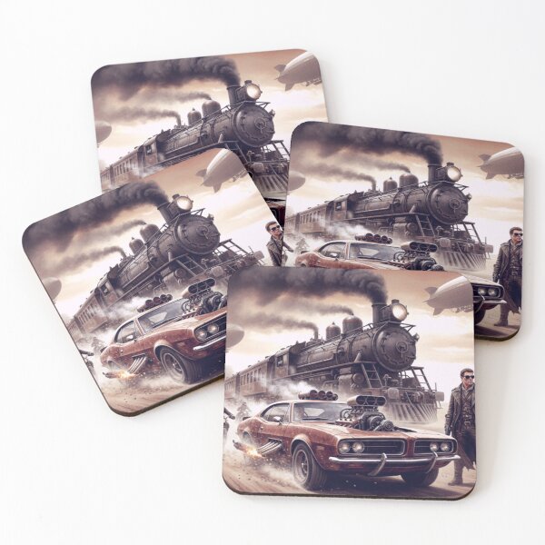 Item preview, Wasteland Warriors – Mad Max Reimagined Poster designed and sold by Art's Diner.