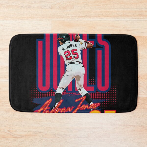 Item preview, Andruw Jones Baseball Art Iconic Swing With Jersey 25 designed and sold by DANELLEMARTINEZ.