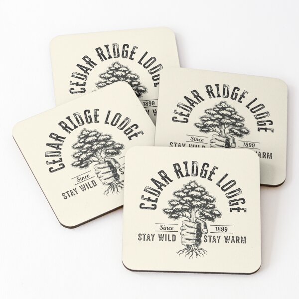 Item preview, Cedar Ridge Lodge Stay Wild Stay Warm designed and sold by EdvvinStudios.