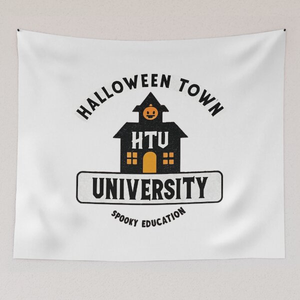 Item preview, Halloween Town University Haunted School Emblem designed and sold by Snowmiser254.