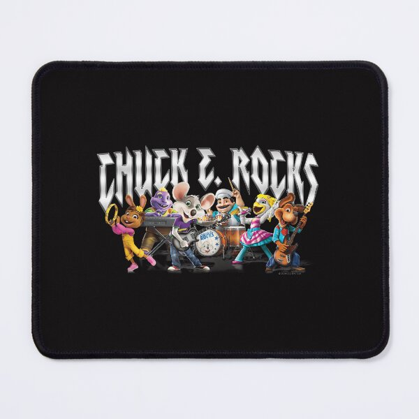 Item preview, Chuck E. Cheese Chuck E. Rock Band Group Shot Chest Logo designed and sold by HiramEstep2.