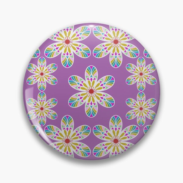 Item preview, Design of colorful floral fabric patterns designed and sold by Toyney.