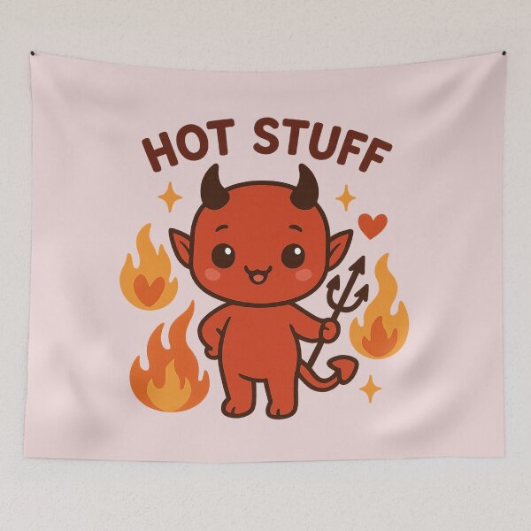 Item preview, Hot Stuff | Cute Devil T-Shirt & Merch designed and sold by Printessive Designs.
